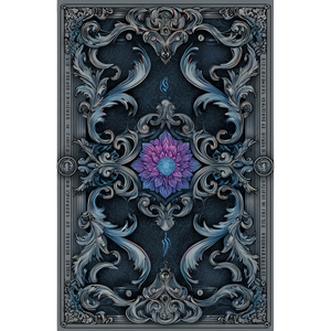 Ornate Tarot Back Vinyl Car Decal Sticker – Waterproof & UV-Resistant 6.826666666666667"