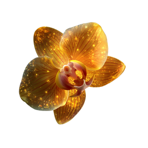 Glowing Orchid Flower Vinyl Car Decal Sticker – Waterproof & UV-Resistant 6.826666666666667" Glowing Orchid Flower Vinyl Car Decal Sticker – Waterproof & UV-Resistant 6.826666666666667"