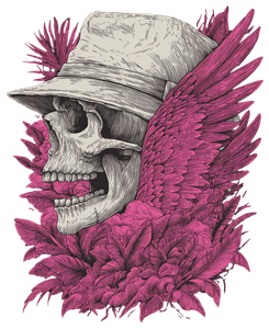 Cartoon Skull Design V4 Vinyl Car Decal Sticker – Waterproof & UV-Resistant 4.05333333333333