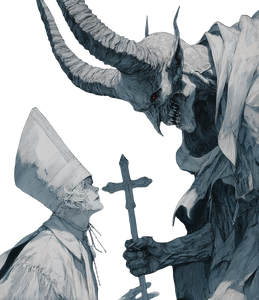 Demon Vs Devil Vinyl Car Decal Sticker – Waterproof & UV-Resistant 3.946666666666666