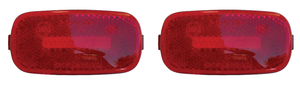 2x Valterra Euro Style Red Light Lens | Fits 4x2 Marker Light | Durable & Easy To Use 2x Valterra Euro Style Red Light Lens | Fits 4x2 Marker Light | Durable & Easy To Use