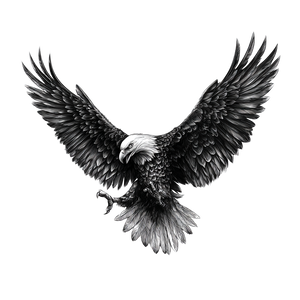 Eagle Tattoo Vinyl Car Decal Sticker – Waterproof & UV-Resistant 3.4133333333333336"