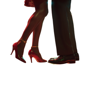 Dancing Couple'S Legs Vinyl Car Decal Sticker – Waterproof & UV-Resistant 6.826666666666667"