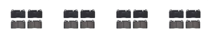 4x Enhance Your Audi Q5 Braking Performance | Brembo Low-Metallic Brake Pads Set Of 4 4x Enhance Your Audi Q5 Braking Performance | Brembo Low-Metallic Brake Pads Set Of 4