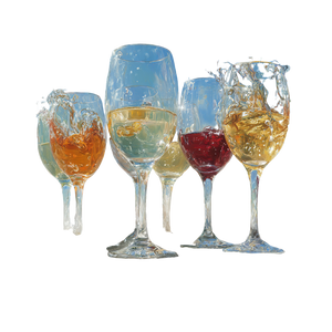 Toast With Glasses Vinyl Car Decal Sticker – Waterproof & UV-Resistant 3.4133333333333336"