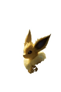 Serene Leafeon Painting Vinyl Car Decal Sticker – Waterproof & UV-Resistant 8.96"