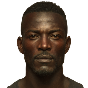 Handsome African Man V2 Vinyl Car Decal Sticker – Waterproof & UV-Resistant 3.4133333333333336"