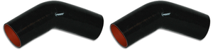 2x Vibrant Performance 3 Inch 45 Degree Elbow | Aramid Reinforced Silicone | High Temp Resistance 2x Vibrant Performance 3 Inch 45 Degree Elbow | Aramid Reinforced Silicone | High Temp Resistance