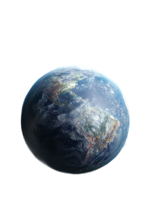 Earth In Space V10 Vinyl Car Decal Sticker – Waterproof & UV-Resistant 8.213333333333333"