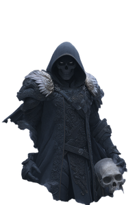 Mechanical Grim Reaper Vinyl Car Decal Sticker – Waterproof & UV-Resistant 8.96"
