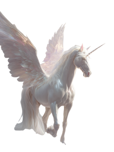 Ethereal Unicorn V2 Vinyl Car Decal Sticker – Waterproof & UV-Resistant 4.1066666666666665"