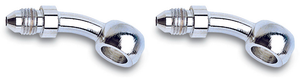 2x Russell Automotive -3 AN Banjo Fitting | Unique Design, Fits PowerFlex Hoses, Aluminum, EnduraShine Finish