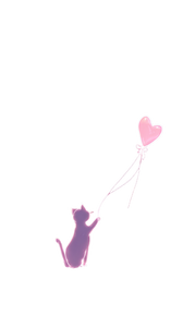 Neon Kitten Balloon Vinyl Car Decal Sticker – Waterproof & UV-Resistant 4.8533333333333335"
