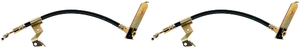 2x Raybestos Brakes Brake Line for Various 1995-2000 Chrysler Cirrus Sebring Dodge Stratus Plymouth Breeze | Element3  | OE Replacement