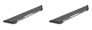 2x Enhance Your Vehicle with Dee Zee NXT Series Running Board - Black with Chrome Trim | Lightweight Aluminum | Slip Resistant | Easy Install 2x Enhance Your Vehicle with Dee Zee NXT Series Running Board - Black with Chrome Trim | Lightweight Aluminum | Slip Resistant | Easy Install