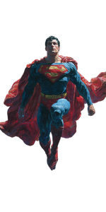 Hyperrealistic Superman Painting Vinyl Car Decal Sticker – Waterproof & UV-Resistant 5.12"