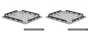 2x Ultimate Yakima LockNLoad Roof Rail Set | For Yakima T-Slot Platforms | Heavy-Duty Coated Aluminum | Set Of 4