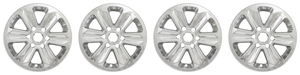 4x Transform Your Ford F-150 Wheels | IMPOSTOR 17 Inch Snap-On Chrome Wheel Skins | Set of 4 4x Transform Your Ford F-150 Wheels | IMPOSTOR 17 Inch Snap-On Chrome Wheel Skins | Set of 4
