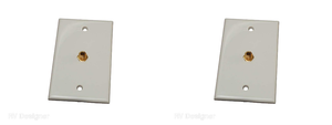 2x Upgrade Your RV TV Cable Entry Plate | Enhance Signal Quality | Easy Install