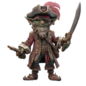Goblin Pirate Captain V2 Vinyl Car Decal Sticker – Waterproof & UV-Resistant 6.826666666666667"