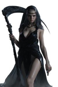 Goddess Of Death V12 Vinyl Car Decal Sticker – Waterproof & UV-Resistant 8.96"