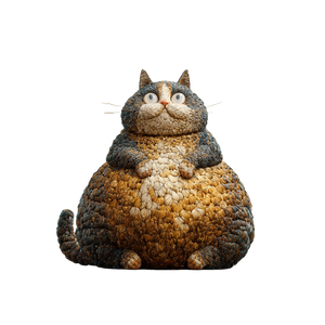 Fat Cat V21 Vinyl Car Decal Sticker – Waterproof & UV-Resistant 3.4133333333333336"