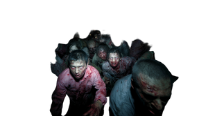 Zombie Horde Charge V3 Vinyl Car Decal Sticker – Waterproof & UV-Resistant 2.72"