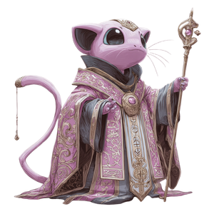 Mew In Robes Vinyl Car Decal Sticker – Waterproof & UV-Resistant 3.4133333333333336"
