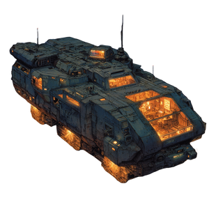 Cyberpunk Tank Vehicle Vinyl Car Decal Sticker – Waterproof & UV-Resistant 6.826666666666667"