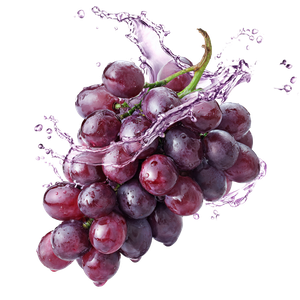 Realistic Grapes Splash Vinyl Car Decal Sticker – Waterproof & UV-Resistant 3.4133333333333336"