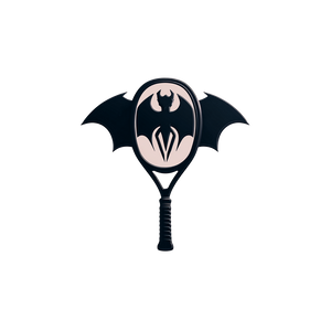 Bat Padel Logo Vinyl Car Decal Sticker – Waterproof & UV-Resistant 6.826666666666667"