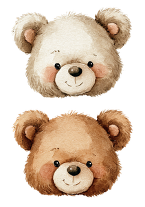 Teddy Bear Clipart V2 Vinyl Car Decal Sticker – Waterproof & UV-Resistant 4.32"