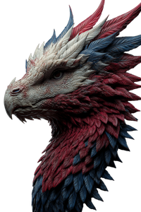 Hyper-Realistic Dragon Head Vinyl Car Decal Sticker – Waterproof & UV-Resistant 8.96"