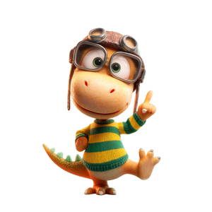 Baby Dinosaur Miner V2 Vinyl Car Decal Sticker – Waterproof & UV-Resistant 3.4133333333333336"
