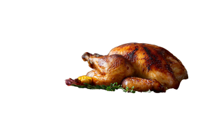 Golden Roasted Turkey V2 Vinyl Car Decal Sticker – Waterproof & UV-Resistant 5.4
