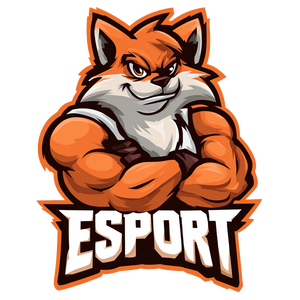 Fox Mascot V2 Vinyl Car Decal Sticker – Waterproof & UV-Resistant 3.4133333333333336"