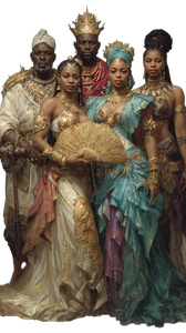Orishas Group Portrait Vinyl Car Decal Sticker – Waterproof & UV-Resistant 4.8533333333333335"