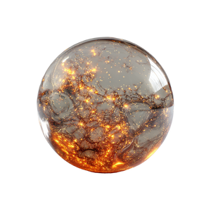 Glowing Glass Sphere V2 Vinyl Car Decal Sticker – Waterproof & UV-Resistant 6.826666666666667"