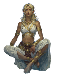 Elven Sorceress Portrait V4 Vinyl Car Decal Sticker – Waterproof & UV-Resistant 8.213333333333333"