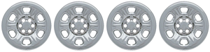 4x Chrome Wheel Skins | Fits 2005-2021 Nissan Frontier, Pathfinder | Set Of 4