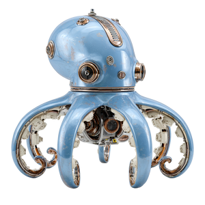 Octopus Toy Robot Vinyl Car Decal Sticker – Waterproof & UV-Resistant 6.826666666666667"