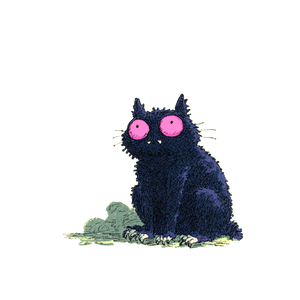 Scared Arched Cat Vinyl Car Decal Sticker – Waterproof & UV-Resistant 6.826666666666667"