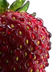 Water Droplet Strawberry Vinyl Car Decal Sticker – Waterproof & UV-Resistant 8.213333333333333"