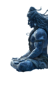 Meditating Lord Shiva V9 Vinyl Car Decal Sticker – Waterproof & UV-Resistant 9.706666666666667"