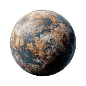 Exoplanet Render Vinyl Car Decal Sticker – Waterproof & UV-Resistant 3.4133333333333336"