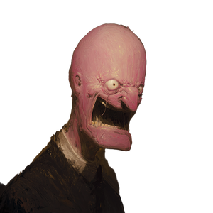 Disgusting Portrait V2 Vinyl Car Decal Sticker – Waterproof & UV-Resistant 3.4133333333333336"