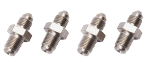 2x Upgrade Your Fuel Line Fittings | -3 AN to 10mm X 1.0 | Aluminum Endurashine | Set of 2