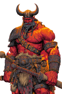 Flaming Viking Warrior Vinyl Car Decal Sticker – Waterproof & UV-Resistant 4.4