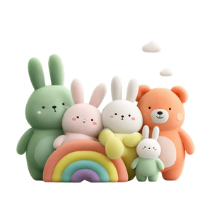 Plush Toy Banner Vinyl Car Decal Sticker – Waterproof & UV-Resistant 3.4133333333333336"