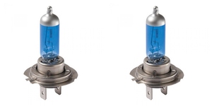 2x Super Bright H7 Xenon Bulb | 250% More Light Output | Diamond White 4600K | Set of 2